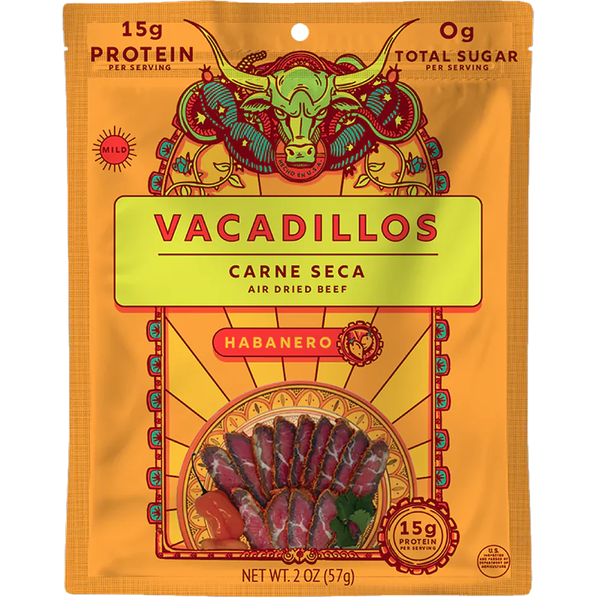 Carne Seca 2oz Air Dried Beef - Styles Love