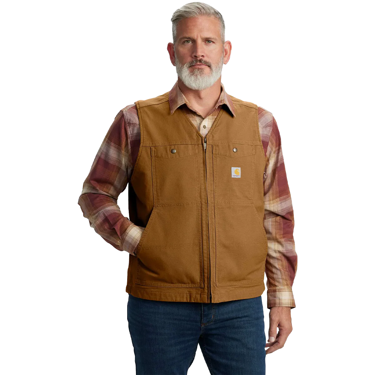 Men's Montana Relaxed Fit Duck Vest - Styles Love
