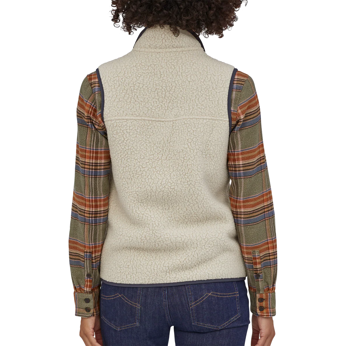 Women's Retro Pile Fleece Vest - Styles Love