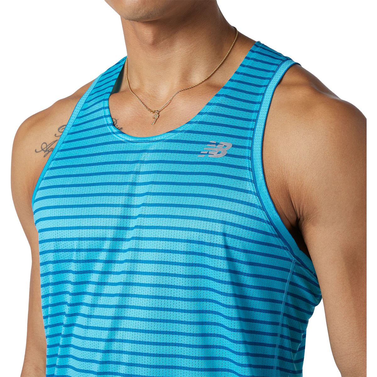Men's Printed Impact Run Singlet - Styles Love