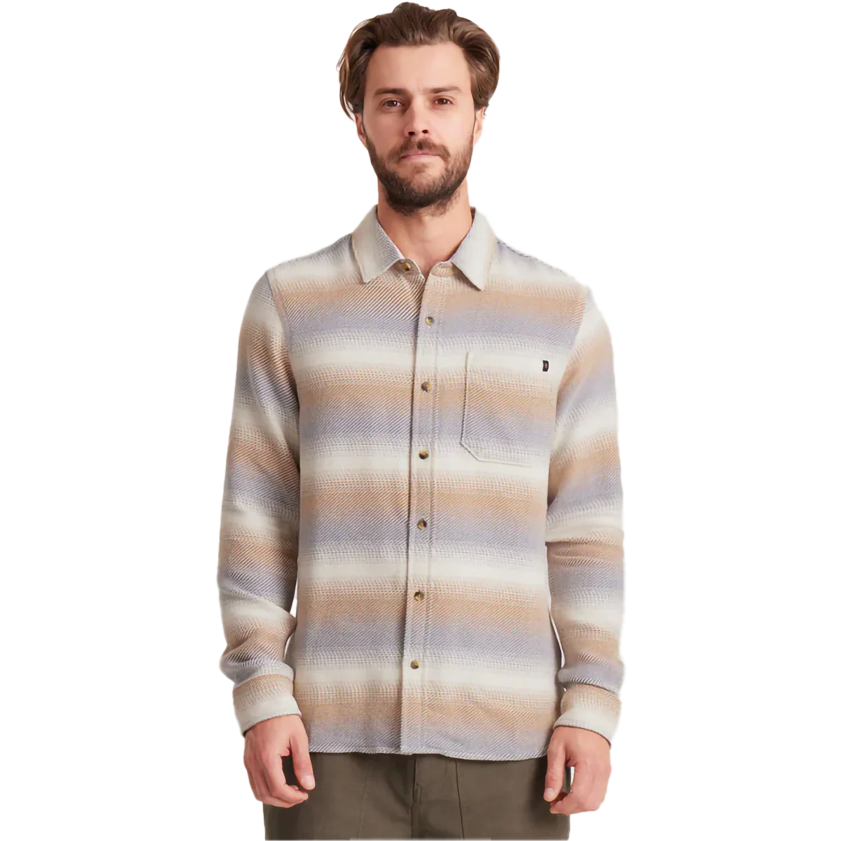Men's Crossroads Organic Long Sleeve Flannel - Styles Love