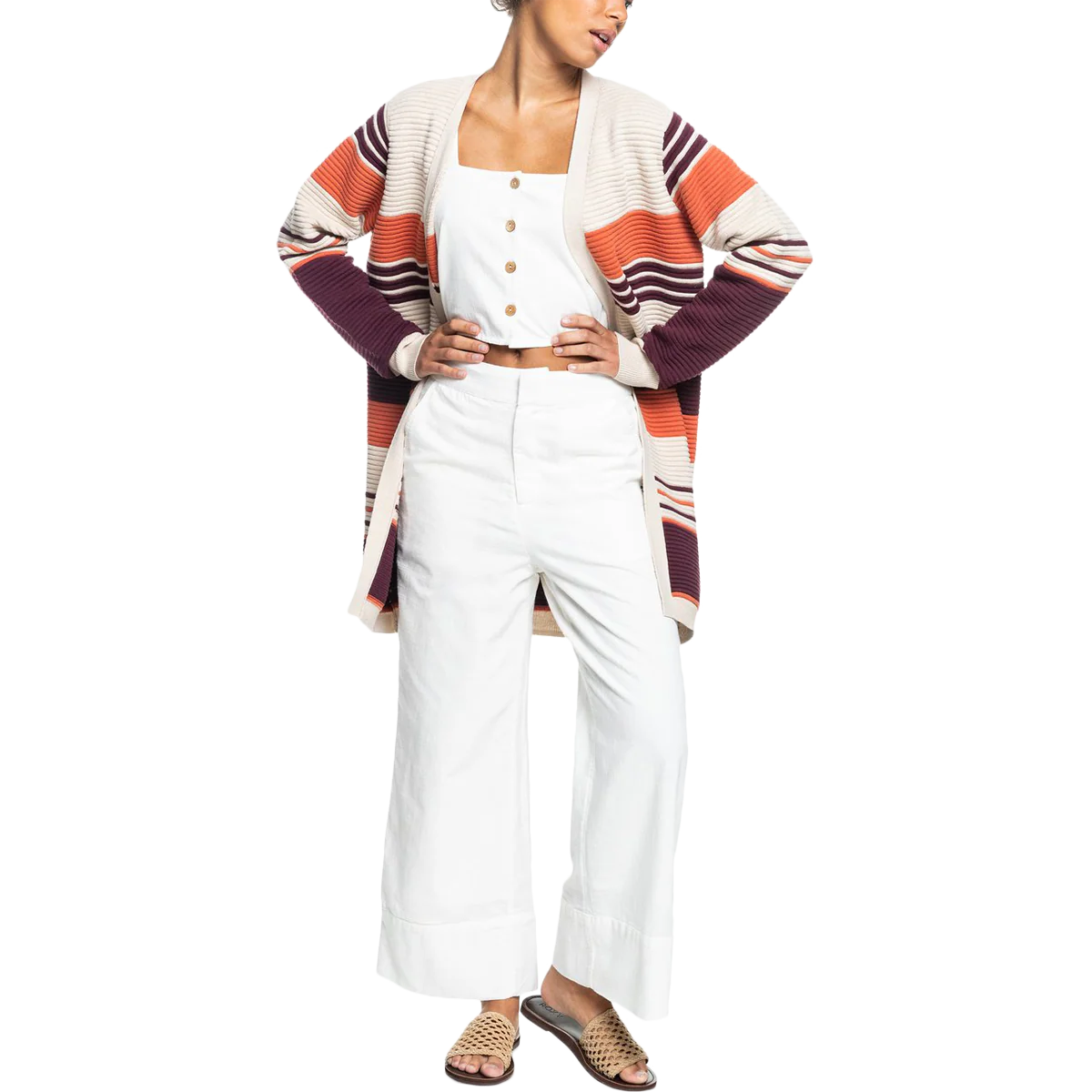 Women's Above The Sun Colorblock Cardigan - Styles Love