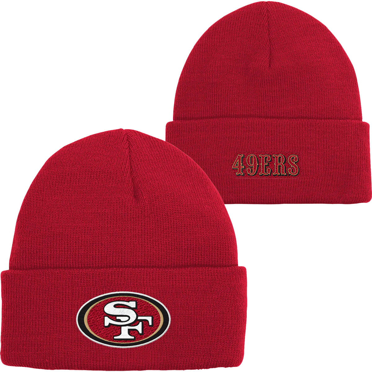 Youth 49ers Basic Cuff Knit - Styles Love