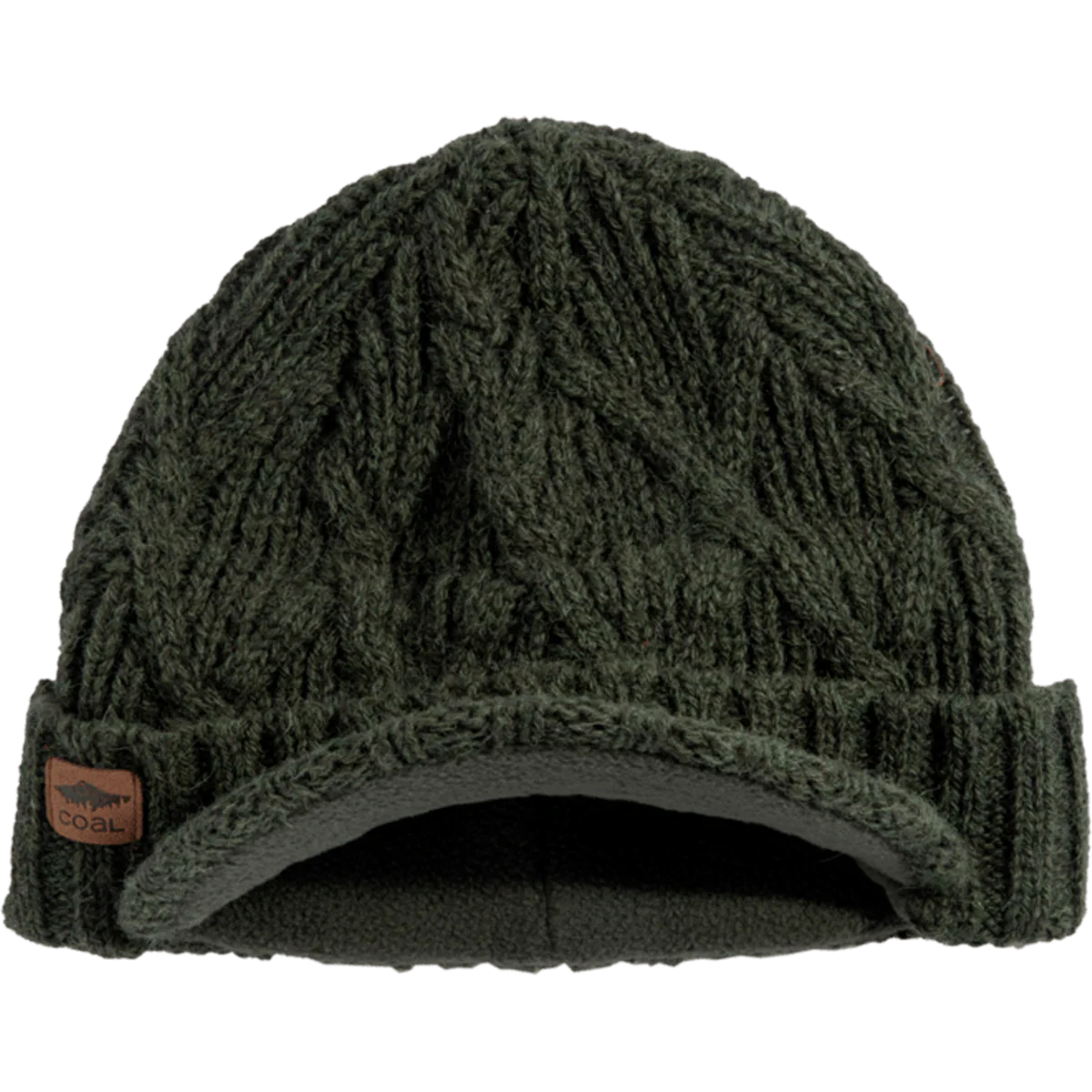 The Yukon Cable Knit Wool Brim Beanie - Styles Love